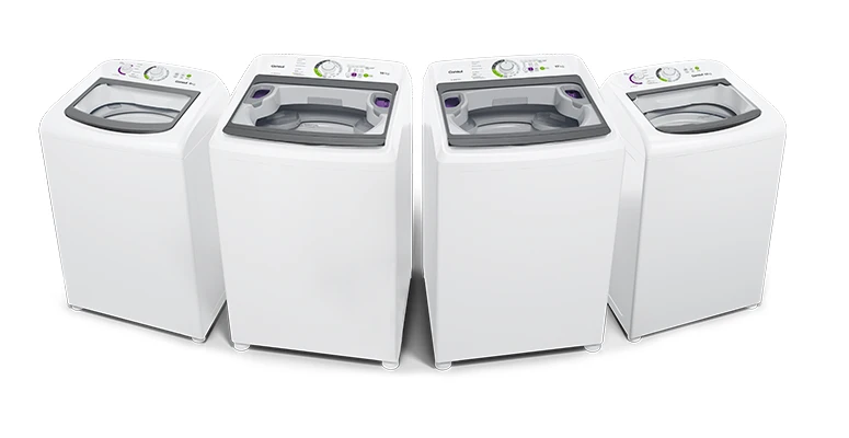 Máquina de lavar pequena para família pequena: