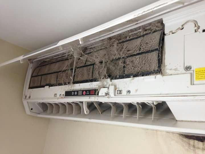 ar condicionado não gela