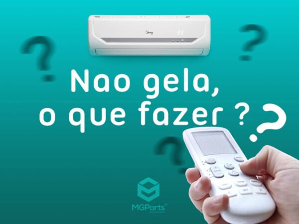 ar condicionado não gela