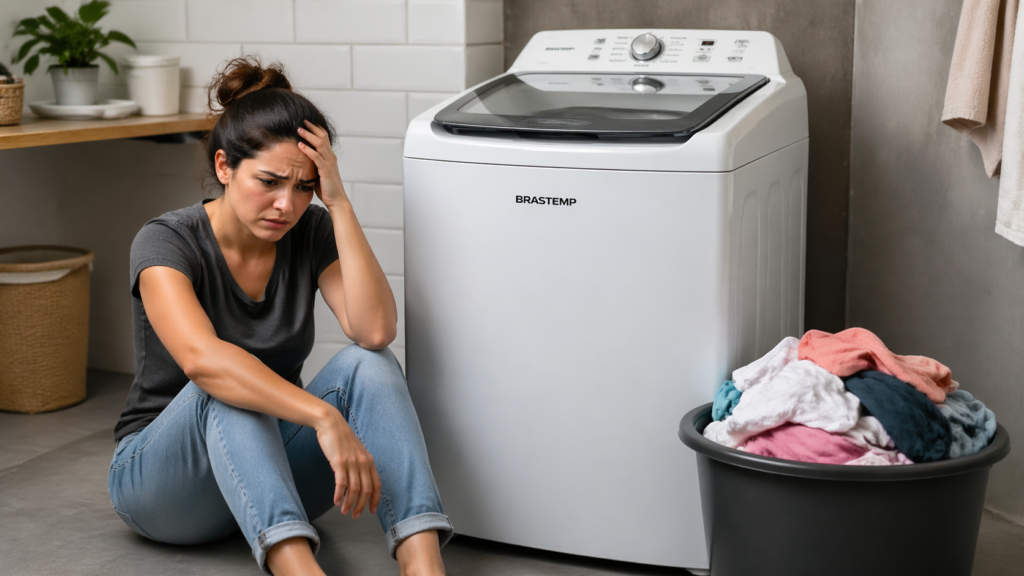 Máquina de Lavar Brastemp Não Centrifuga?